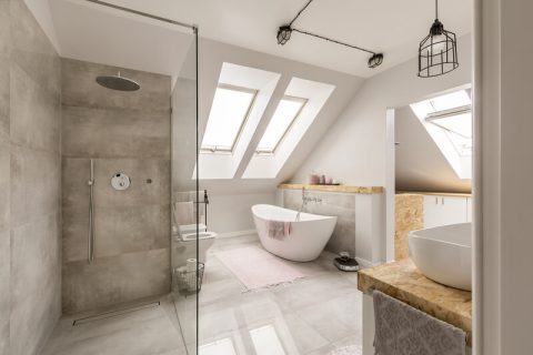 De landelijke badkamer