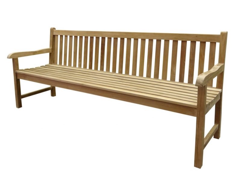 grote houten tuinbank