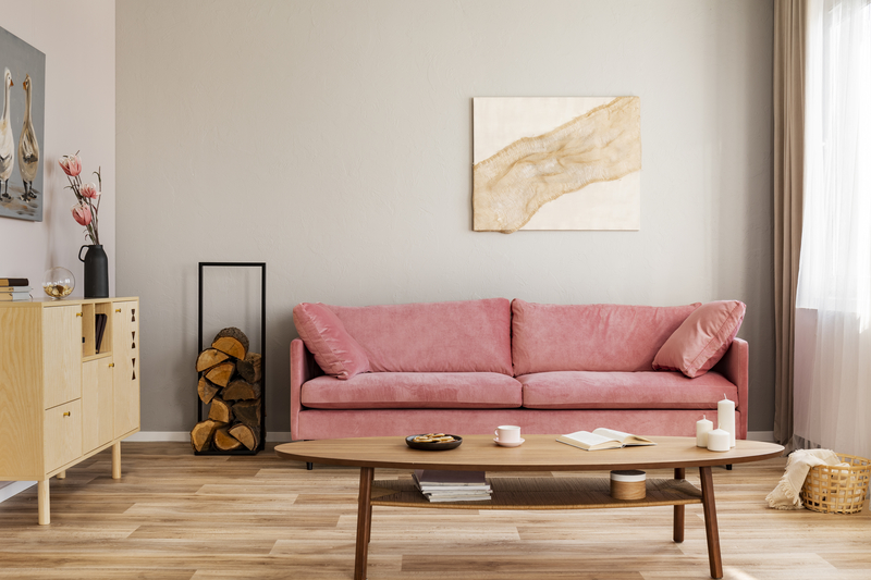 kunst aan de muur hoog plafond