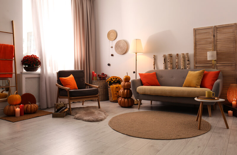 een mooi Herfst interieur