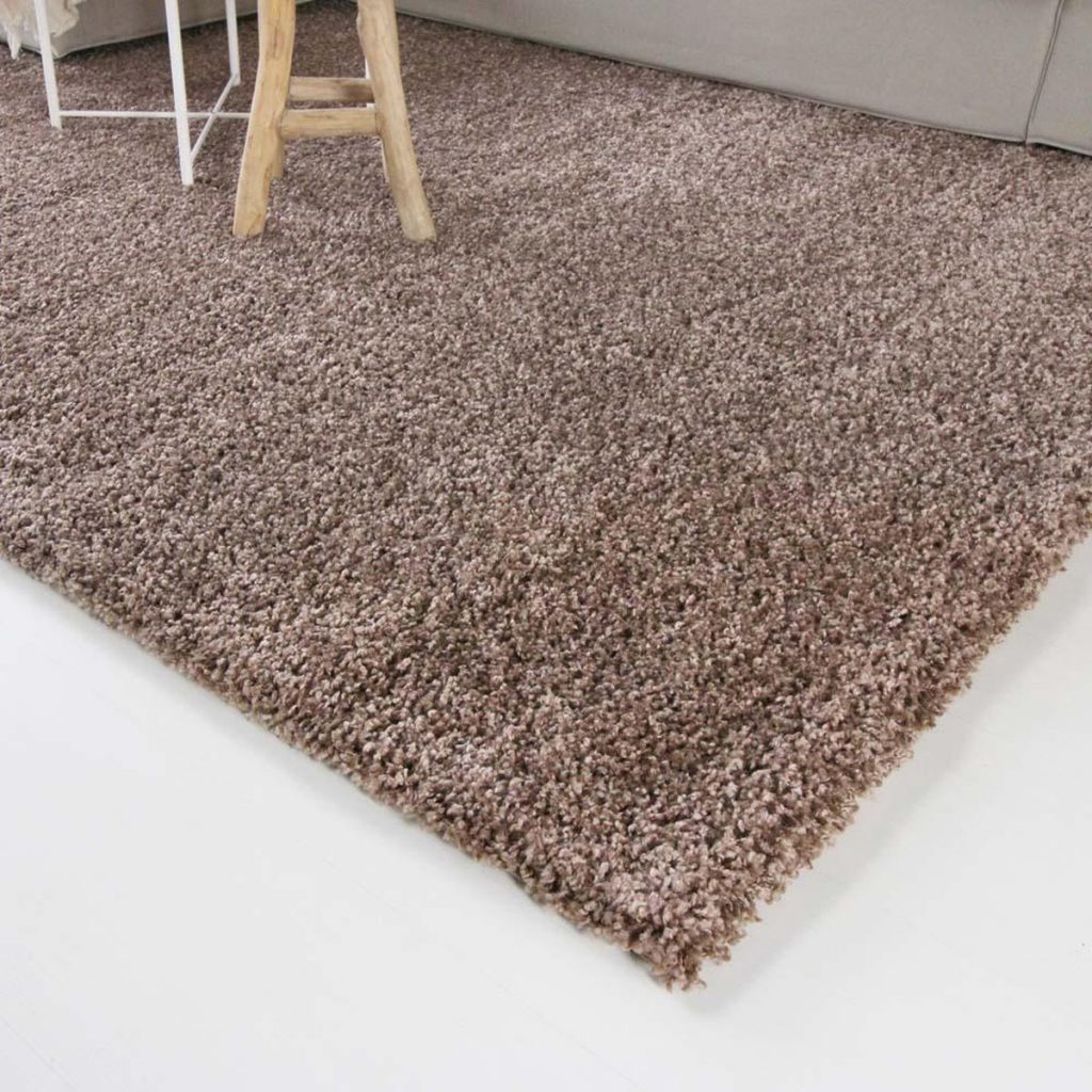 Hoogpolig vloerkleed shaggy