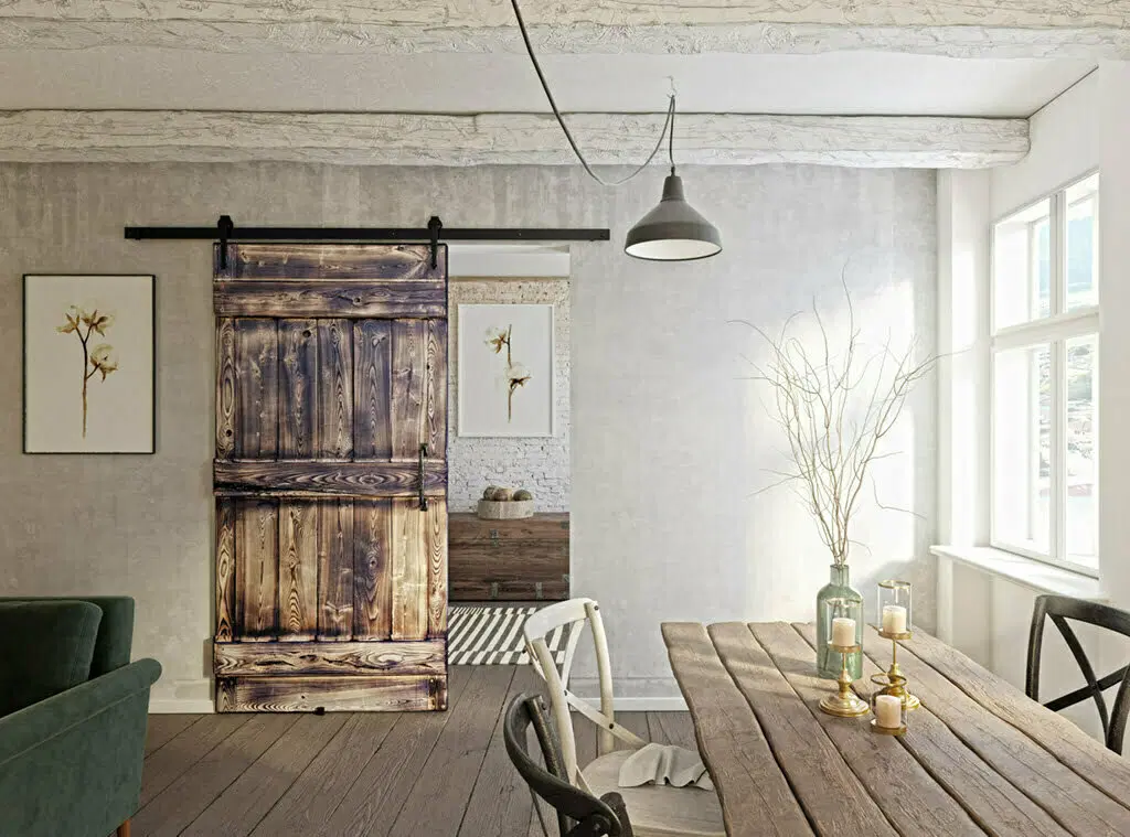loftdeur van hout