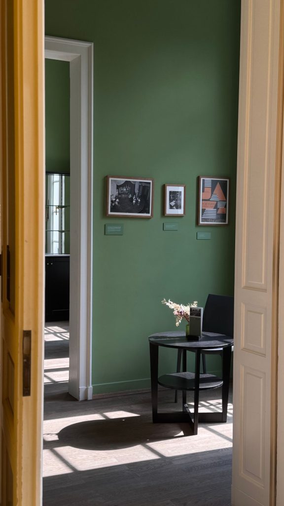 groen muur